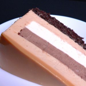 Tort Trio Mousse Caramel Tort Trio Mousse Caramel